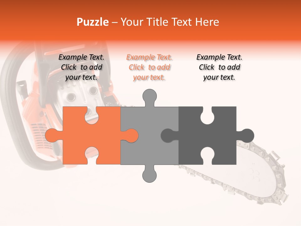 Wood Occupation Isolated PowerPoint Template