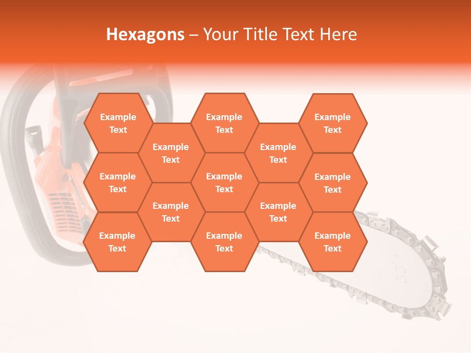 Wood Occupation Isolated PowerPoint Template