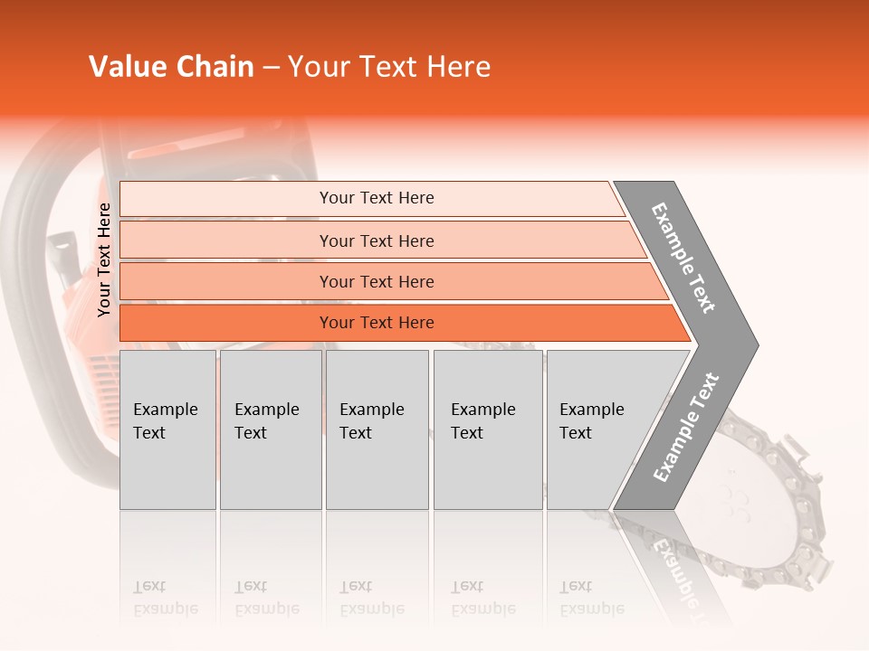 Wood Occupation Isolated PowerPoint Template