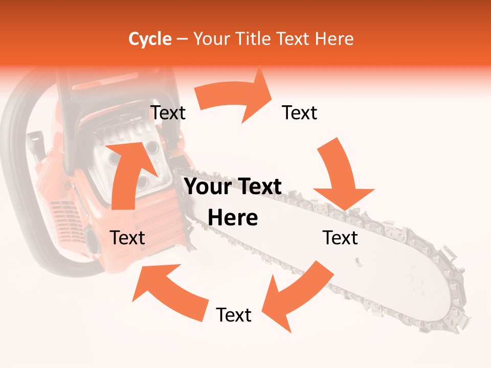 Wood Occupation Isolated PowerPoint Template