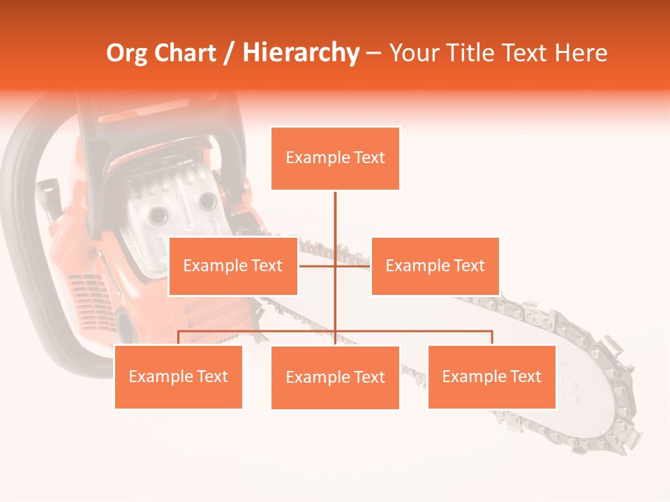 Wood Occupation Isolated PowerPoint Template