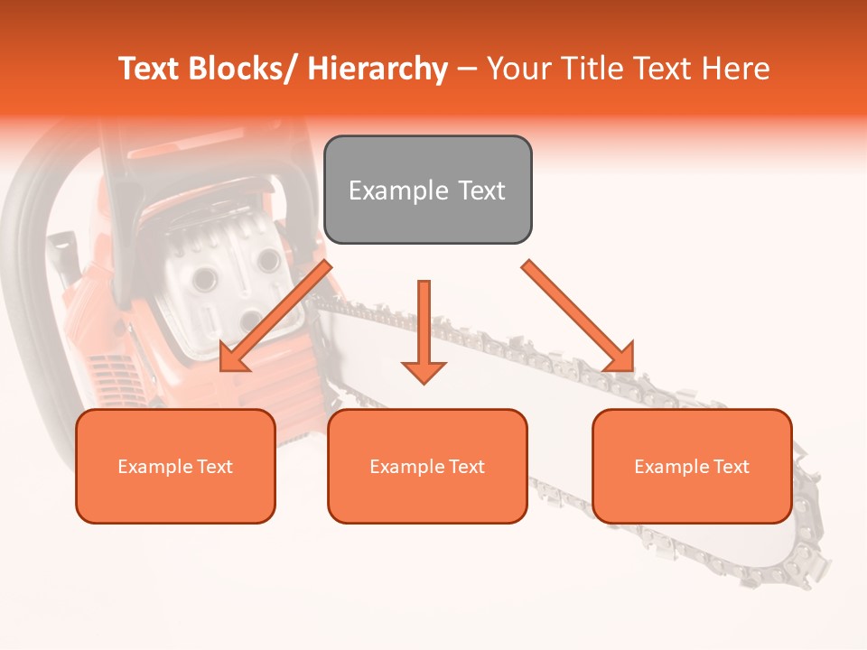 Wood Occupation Isolated PowerPoint Template