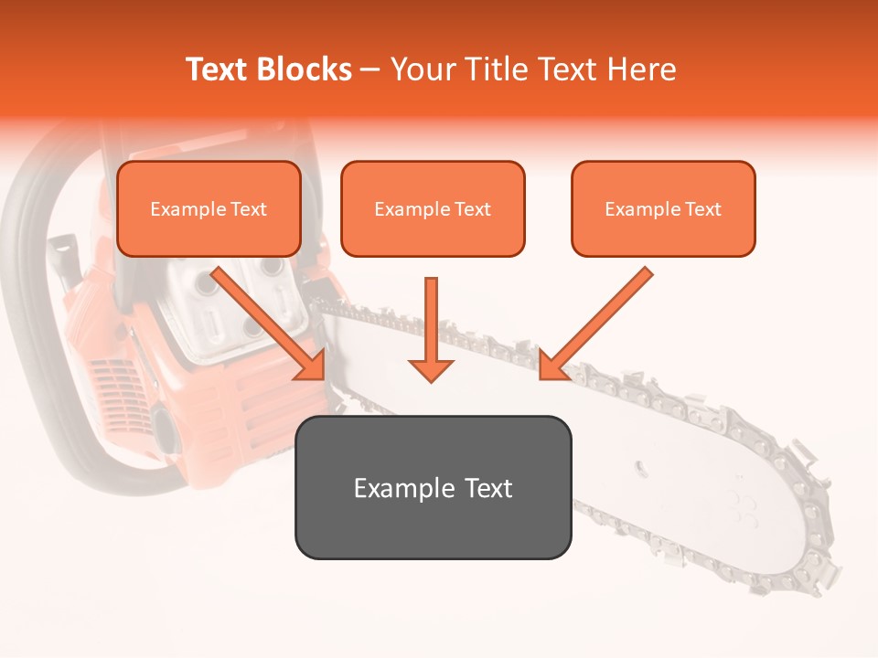 Wood Occupation Isolated PowerPoint Template