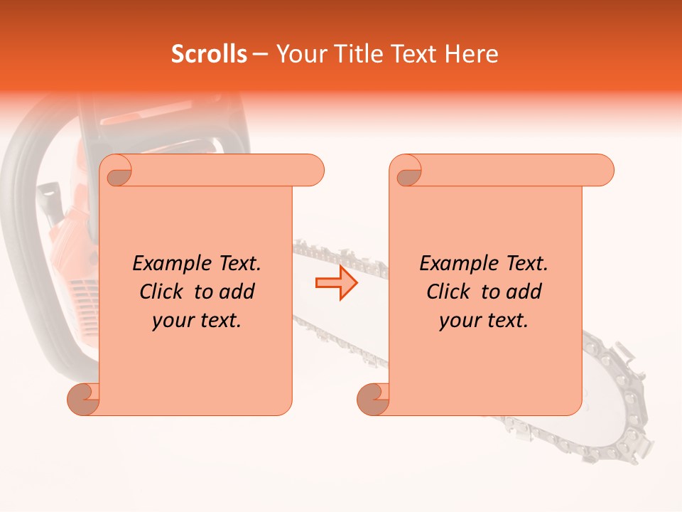 Wood Occupation Isolated PowerPoint Template