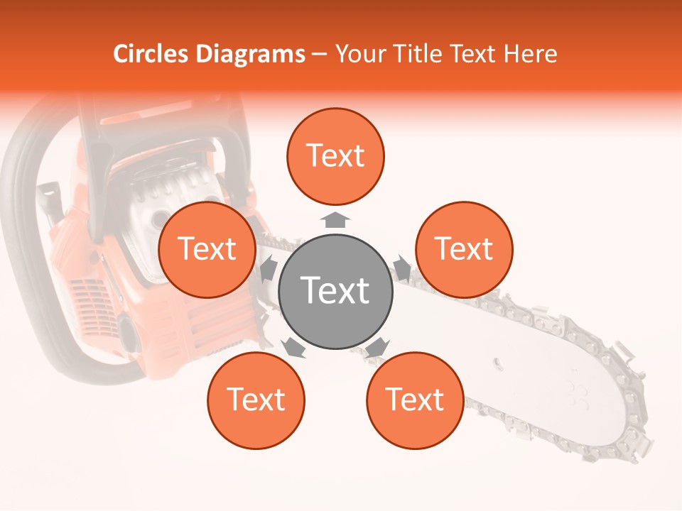 Wood Occupation Isolated PowerPoint Template