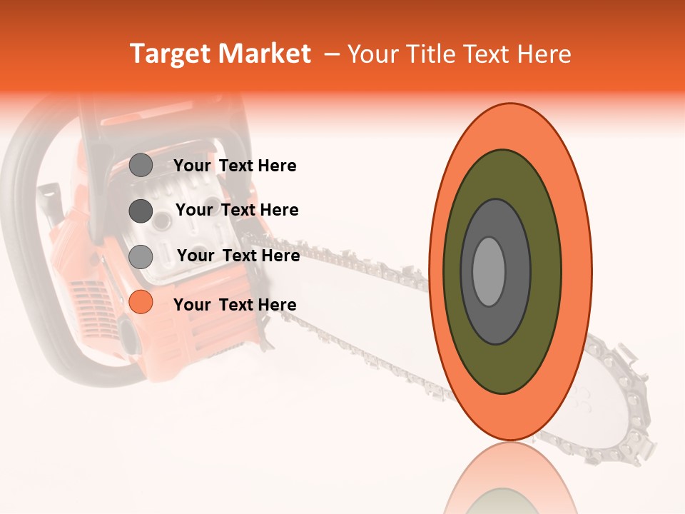 Wood Occupation Isolated PowerPoint Template