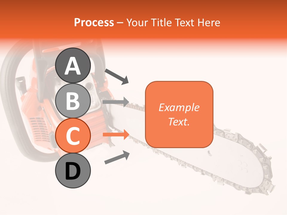 Wood Occupation Isolated PowerPoint Template
