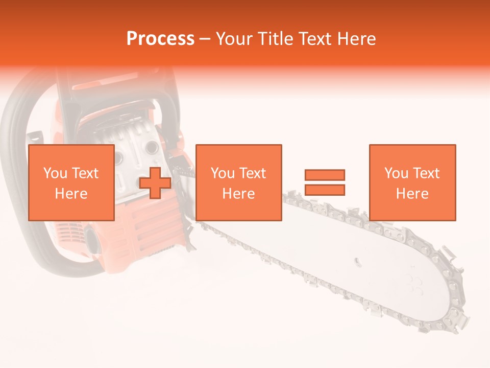 Wood Occupation Isolated PowerPoint Template