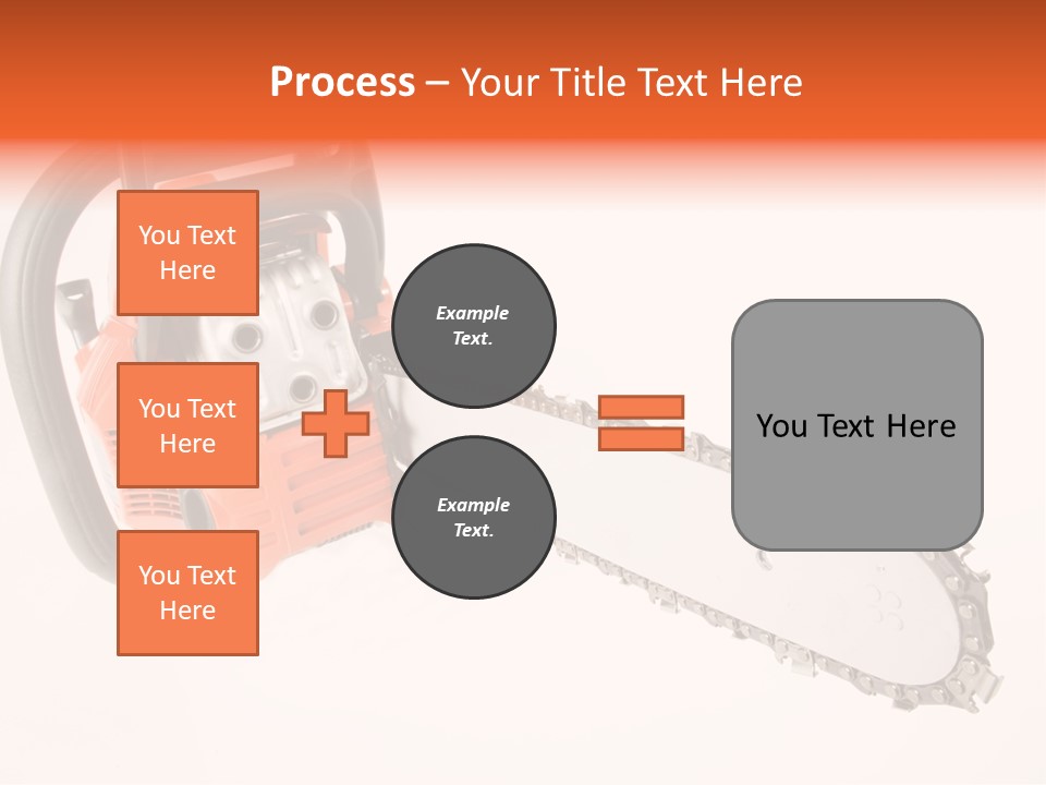 Wood Occupation Isolated PowerPoint Template