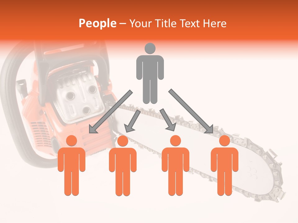 Wood Occupation Isolated PowerPoint Template