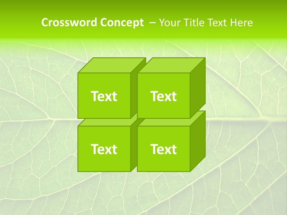 Horticulture Natural Wood PowerPoint Template