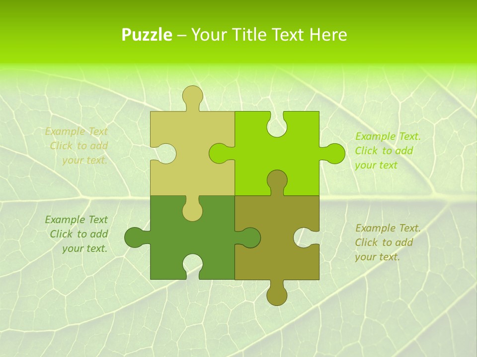 Horticulture Natural Wood PowerPoint Template