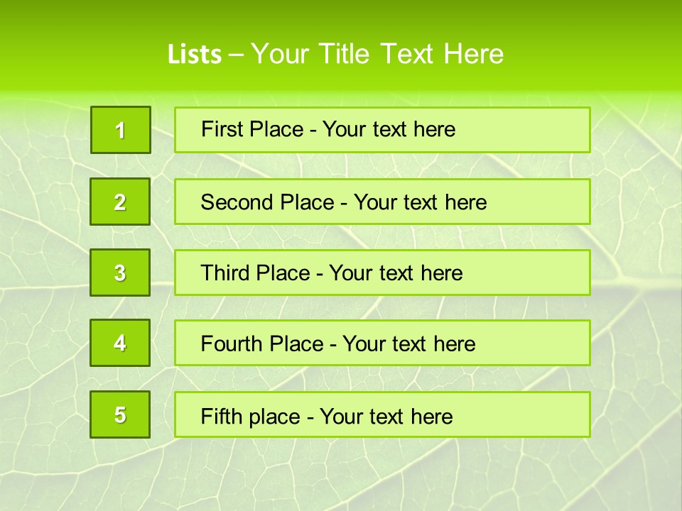 Horticulture Natural Wood PowerPoint Template
