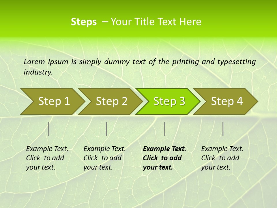 Horticulture Natural Wood PowerPoint Template