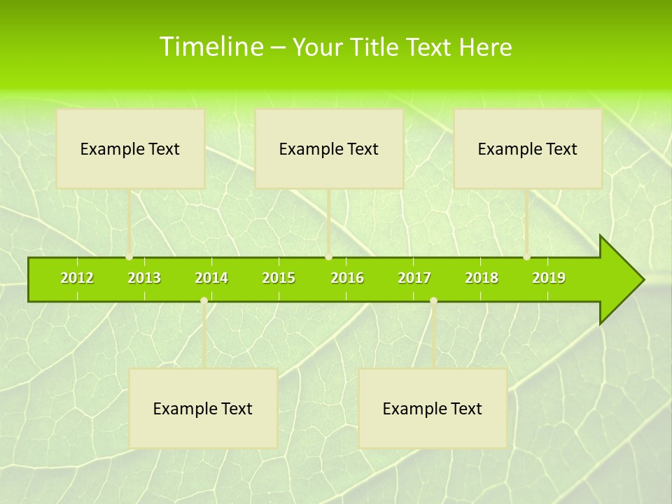 Horticulture Natural Wood PowerPoint Template