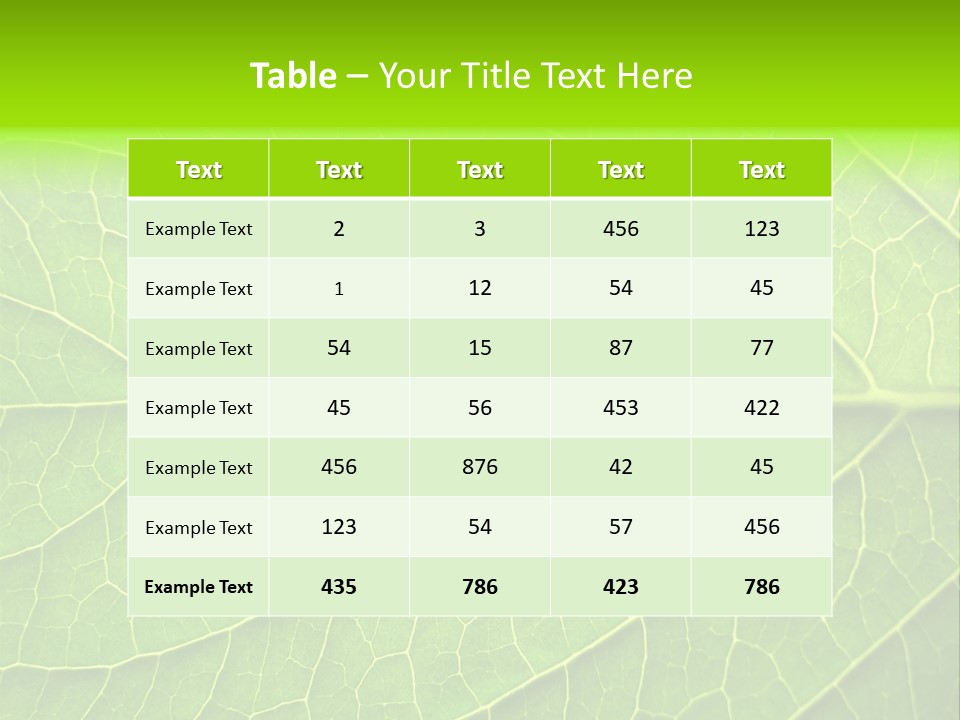 Horticulture Natural Wood PowerPoint Template