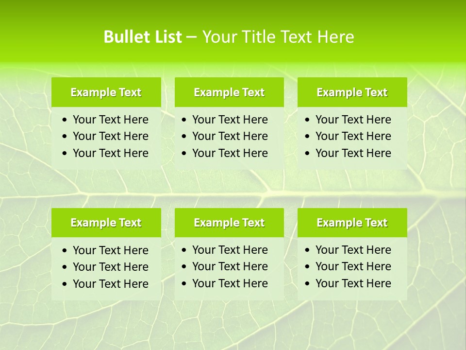 Horticulture Natural Wood PowerPoint Template