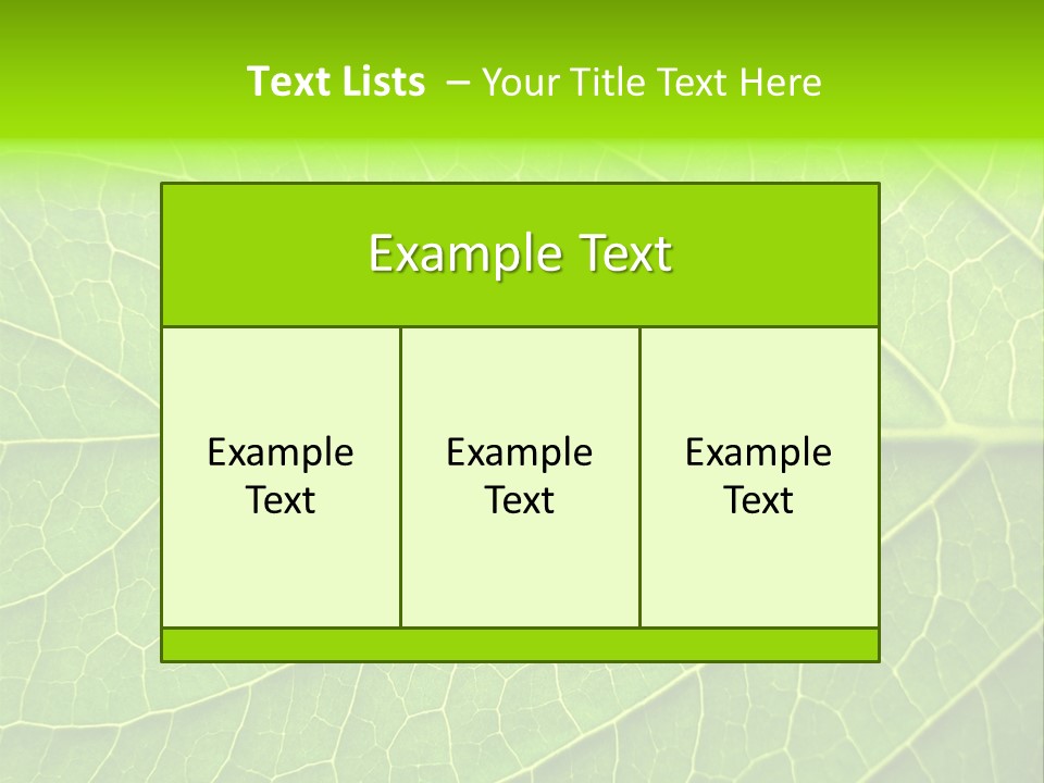 Horticulture Natural Wood PowerPoint Template