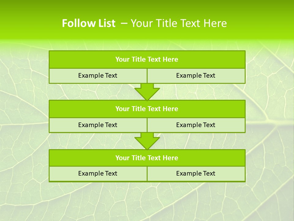 Horticulture Natural Wood PowerPoint Template