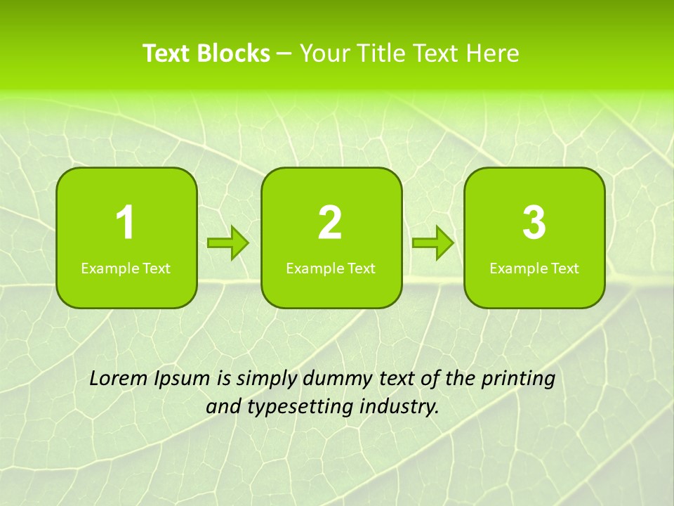 Horticulture Natural Wood PowerPoint Template