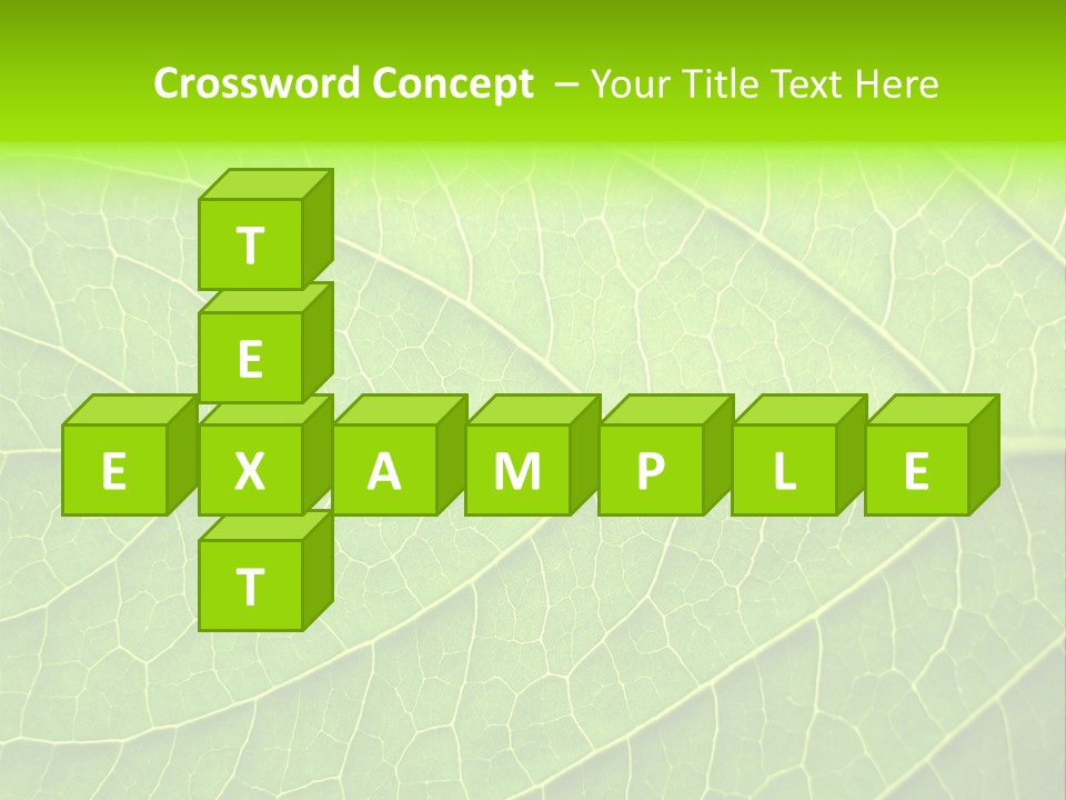 Horticulture Natural Wood PowerPoint Template
