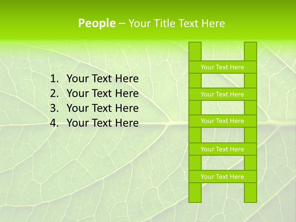 Horticulture Natural Wood PowerPoint Template