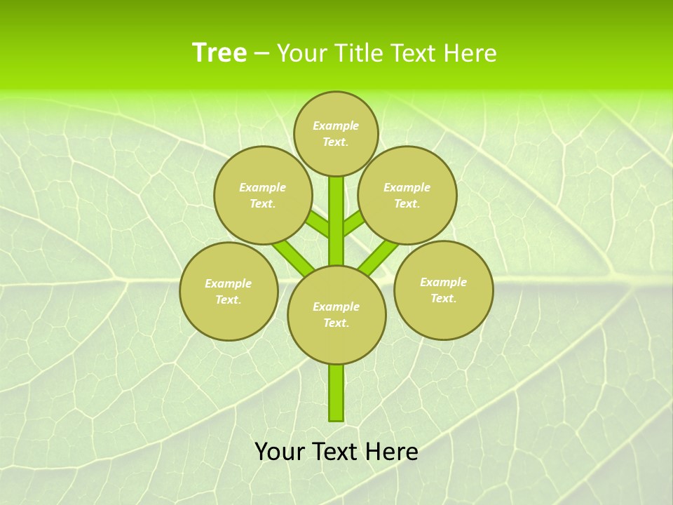 Horticulture Natural Wood PowerPoint Template
