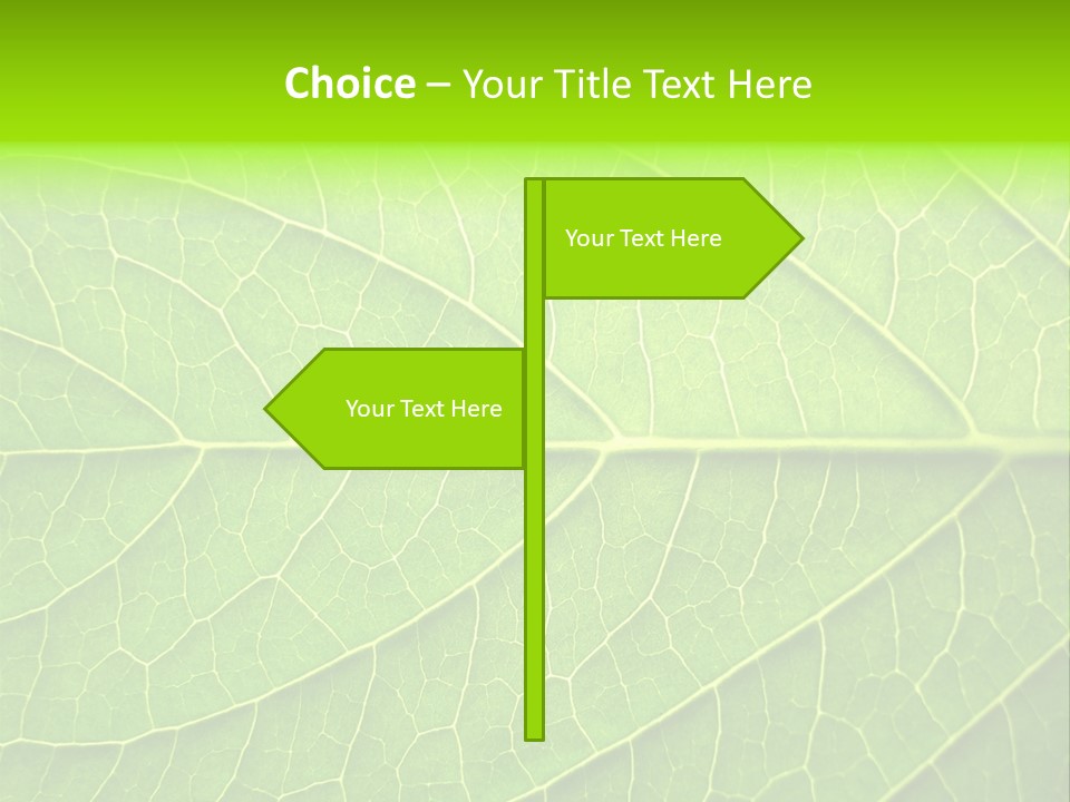 Horticulture Natural Wood PowerPoint Template