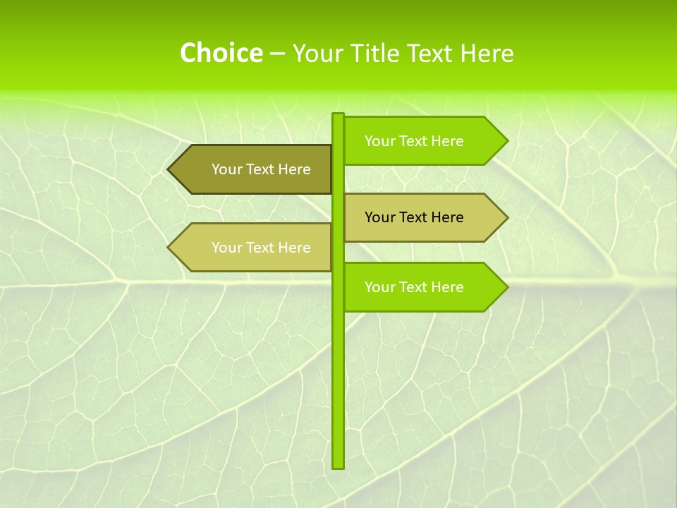 Horticulture Natural Wood PowerPoint Template