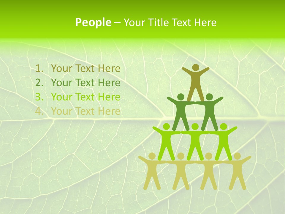 Horticulture Natural Wood PowerPoint Template