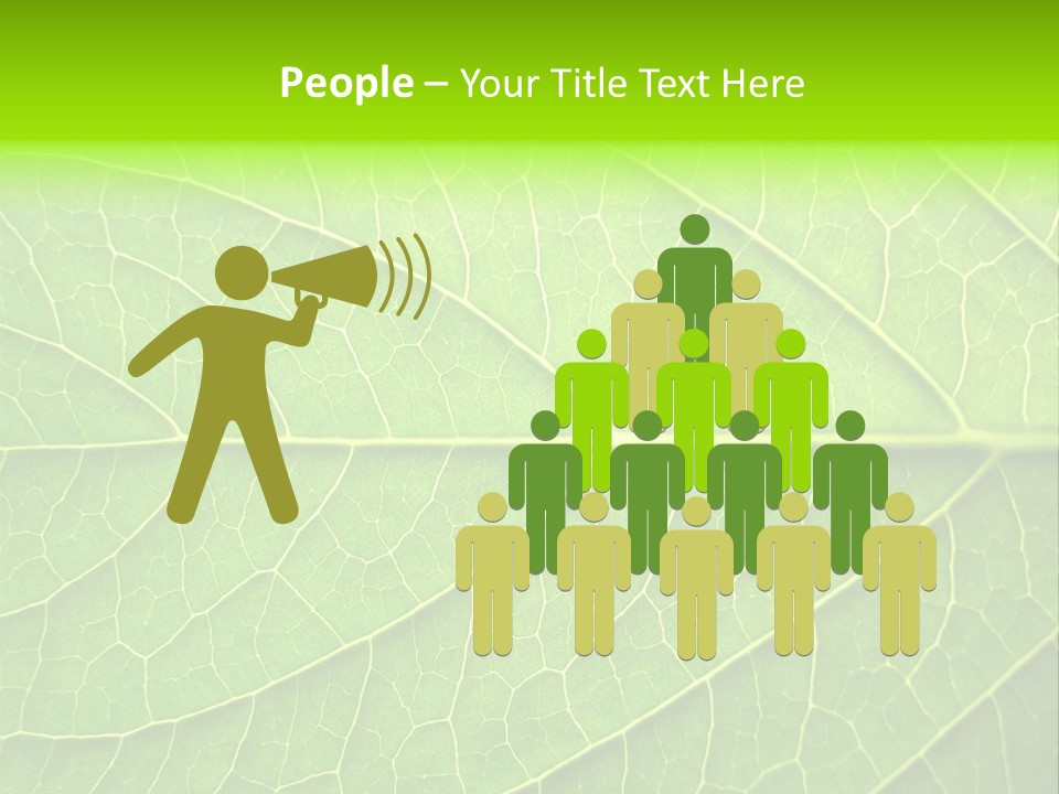 Horticulture Natural Wood PowerPoint Template