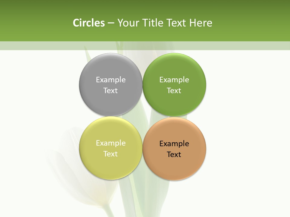 Green Bud Perspective PowerPoint Template