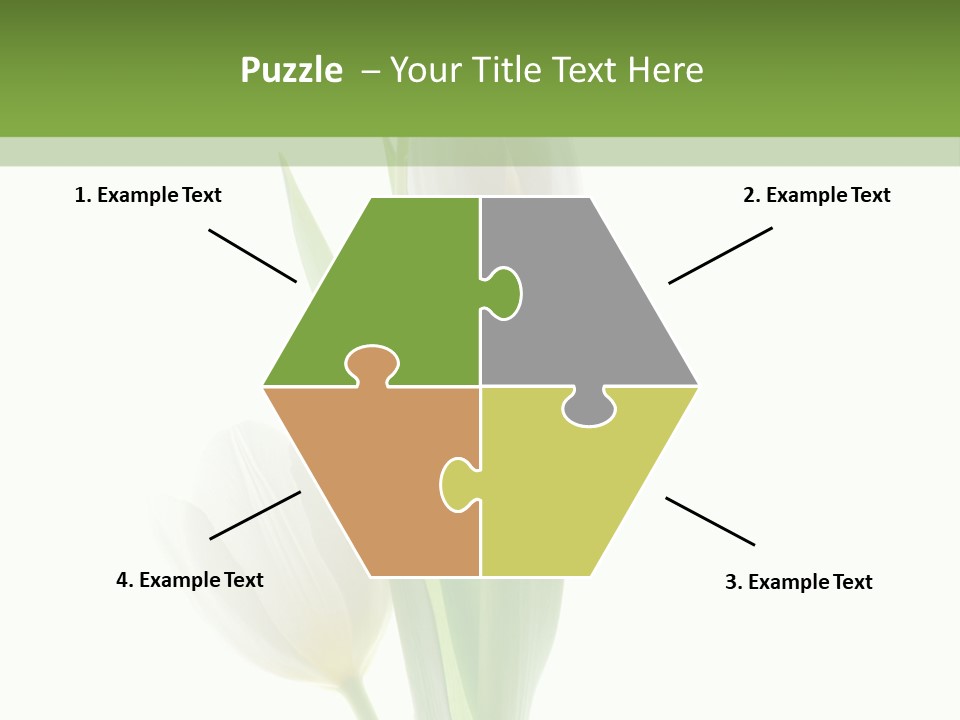 Green Bud Perspective PowerPoint Template