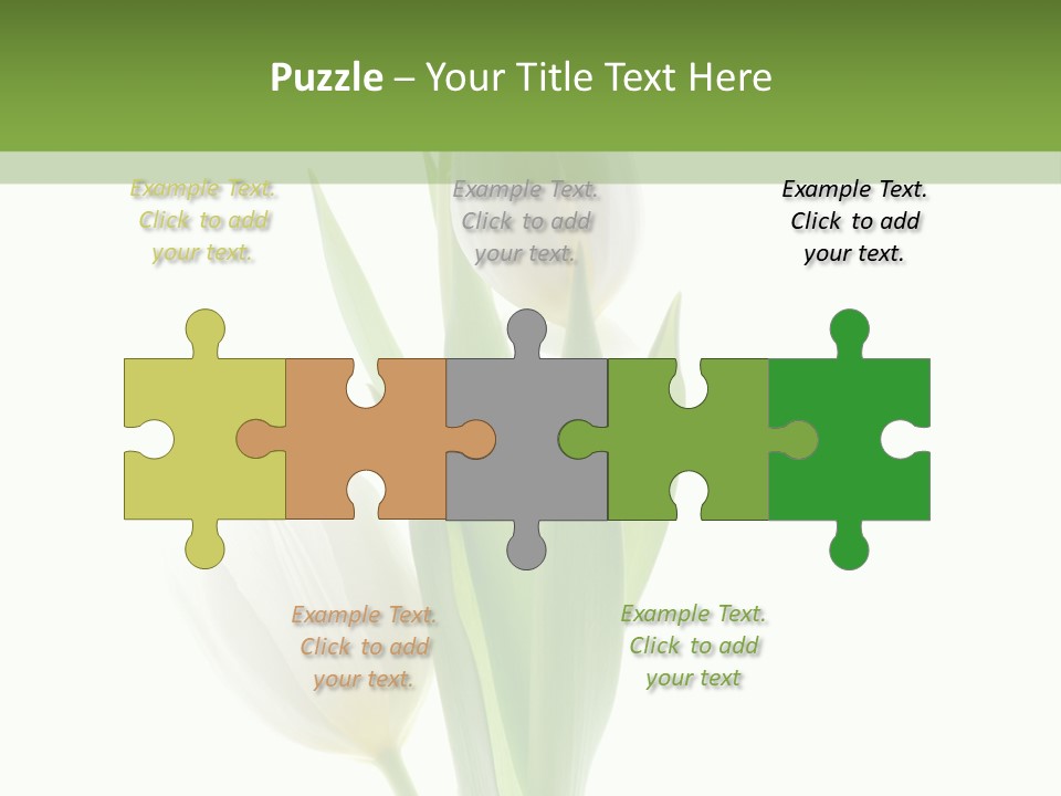 Green Bud Perspective PowerPoint Template