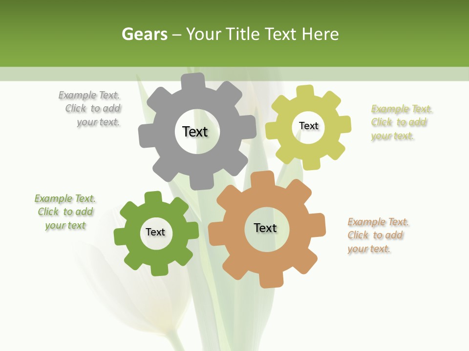 Green Bud Perspective PowerPoint Template