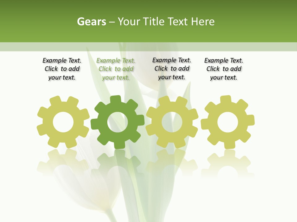 Green Bud Perspective PowerPoint Template