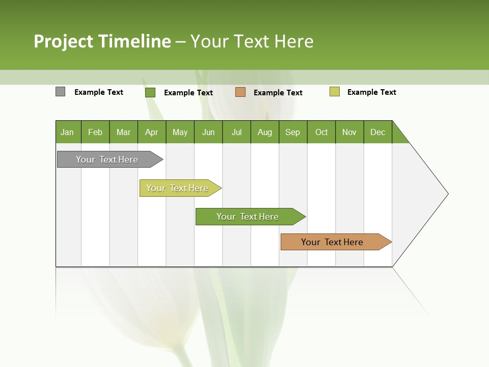 Green Bud Perspective PowerPoint Template