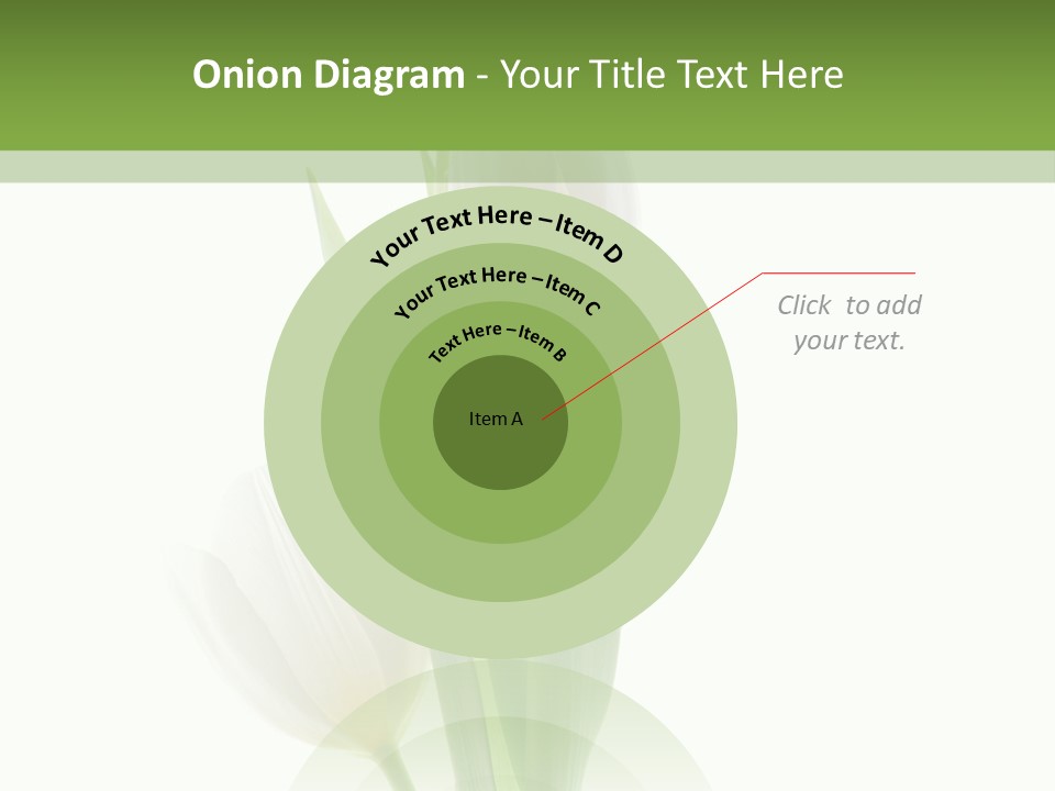 Green Bud Perspective PowerPoint Template