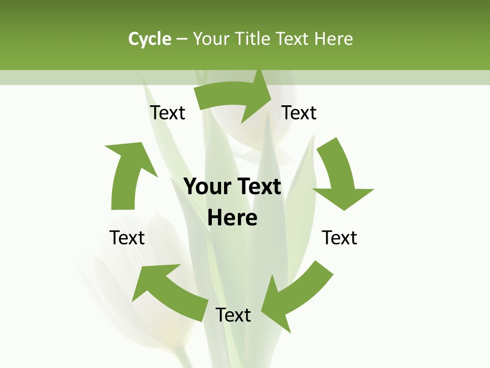 Green Bud Perspective PowerPoint Template