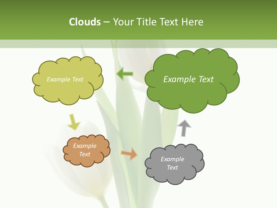 Green Bud Perspective PowerPoint Template