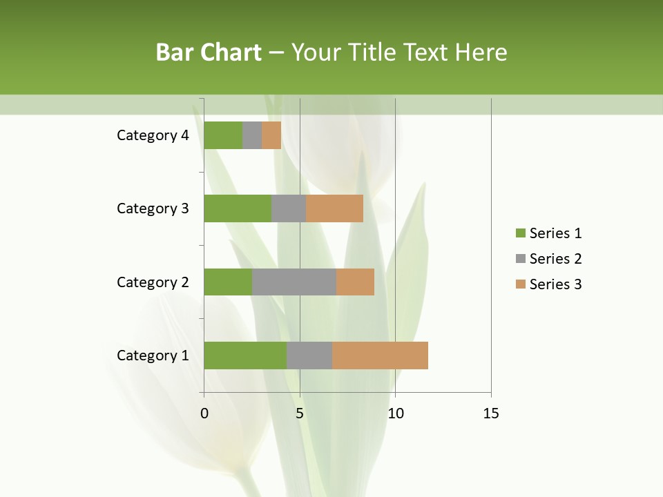 Green Bud Perspective PowerPoint Template