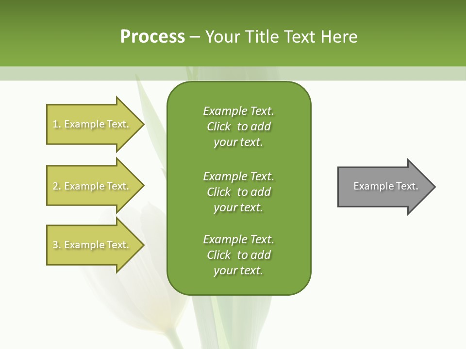 Green Bud Perspective PowerPoint Template