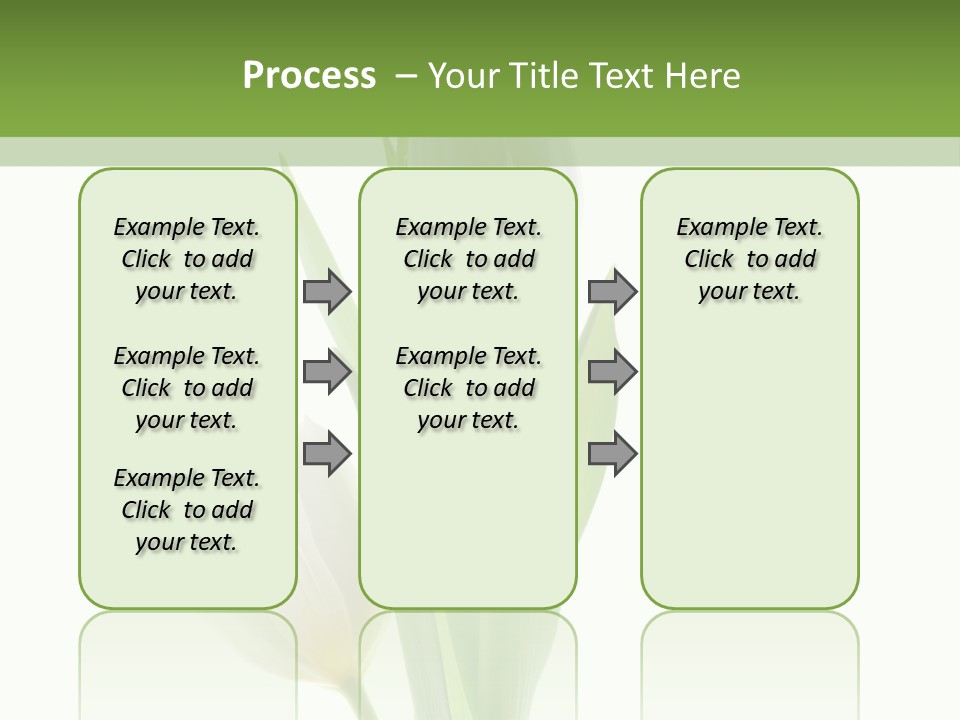 Green Bud Perspective PowerPoint Template