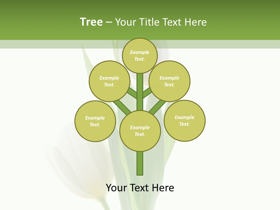 Green Bud Perspective PowerPoint Template