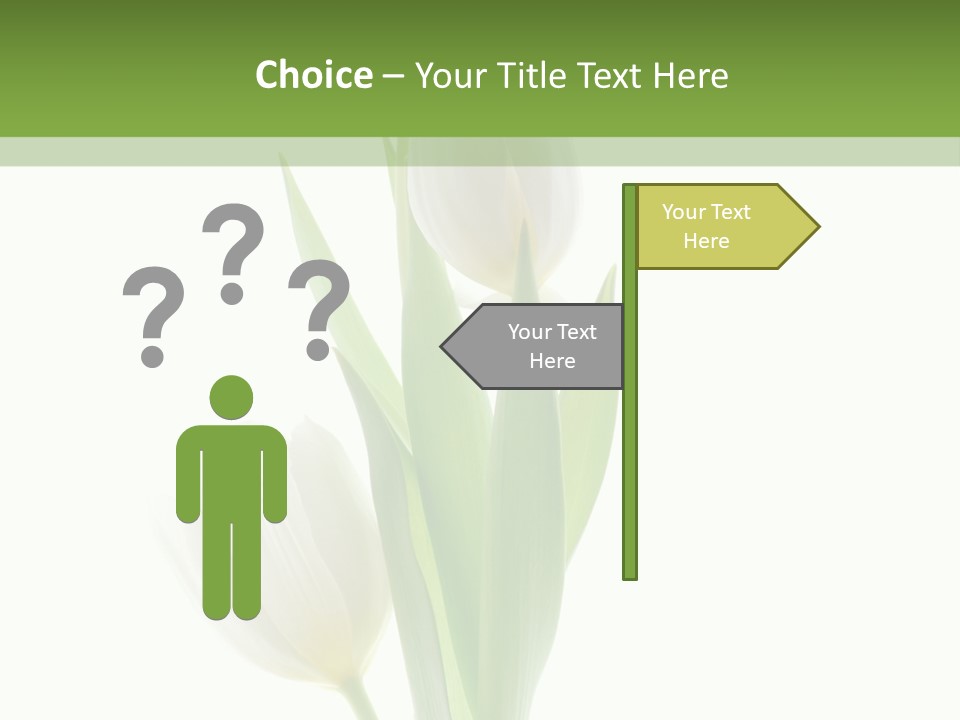 Green Bud Perspective PowerPoint Template
