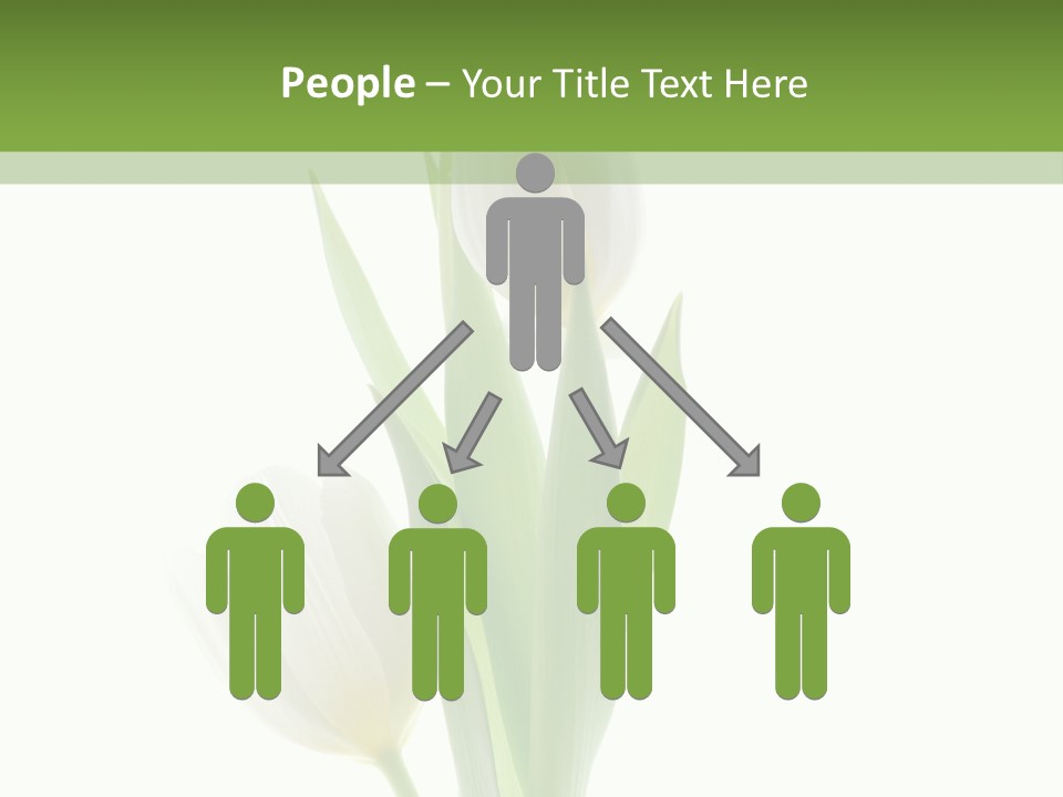 Green Bud Perspective PowerPoint Template