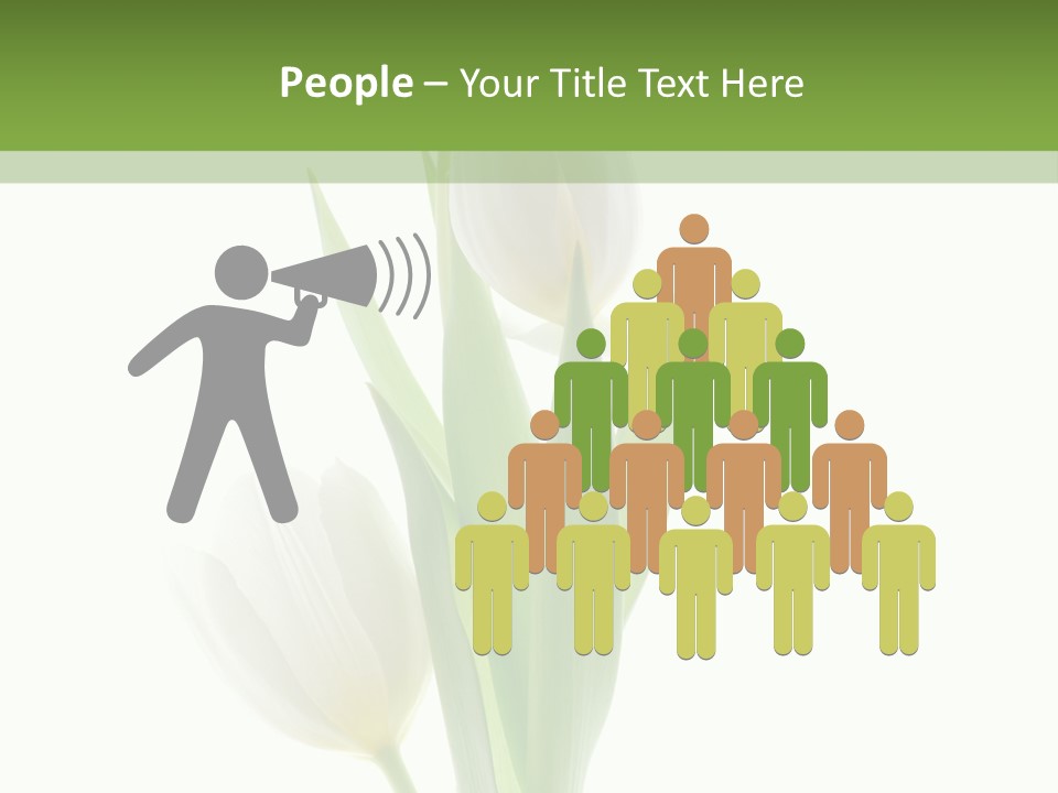 Green Bud Perspective PowerPoint Template