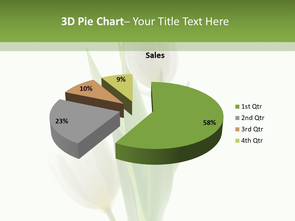 Green Bud Perspective PowerPoint Template