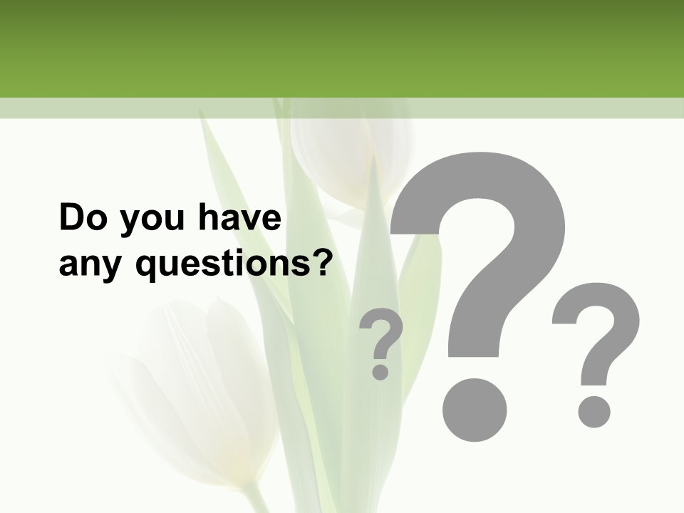 Green Bud Perspective PowerPoint Template