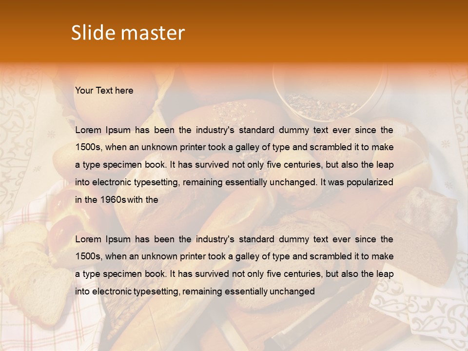 Group Crispy Baguette PowerPoint Template